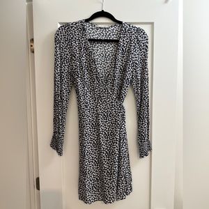 Abercrombie & Fitch Floral Wrap Dress